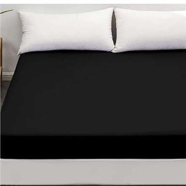 Hoeslaken van 100 procent geborsteld katoen