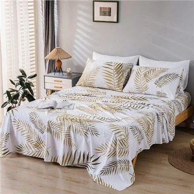 Set met polyester bedrukte lakens