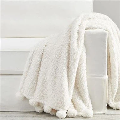 Superzachte warme Sherpa-deken