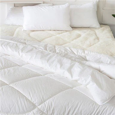 Wasbaar wollen dekbed